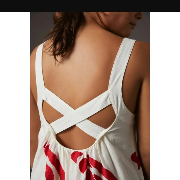 Anthropologie Front Cut Out Maxi Dress Size XL Nwt - Picture 4 of 14